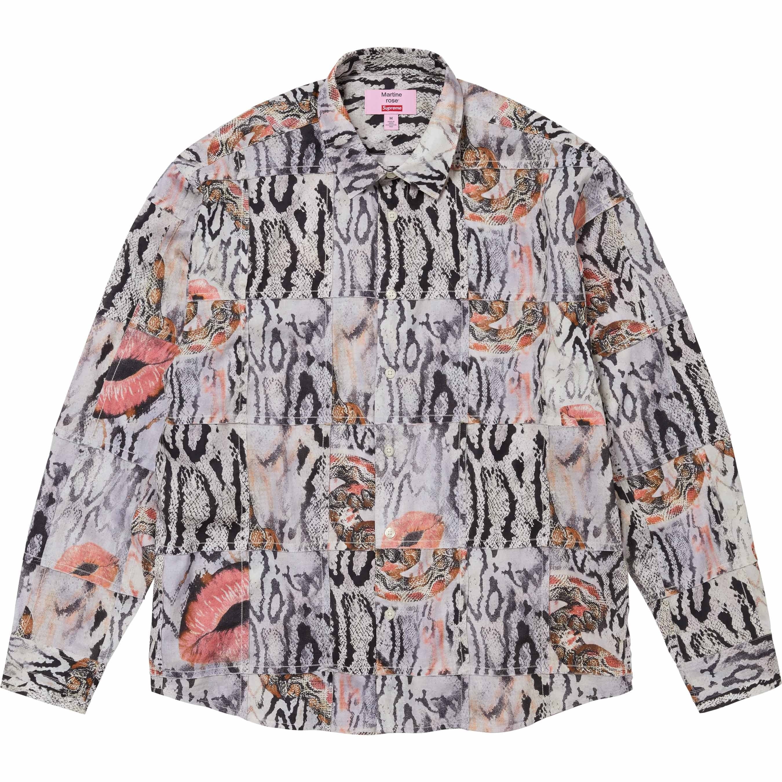 Supreme®/Martine Rose® Patchwork Shirt view 3